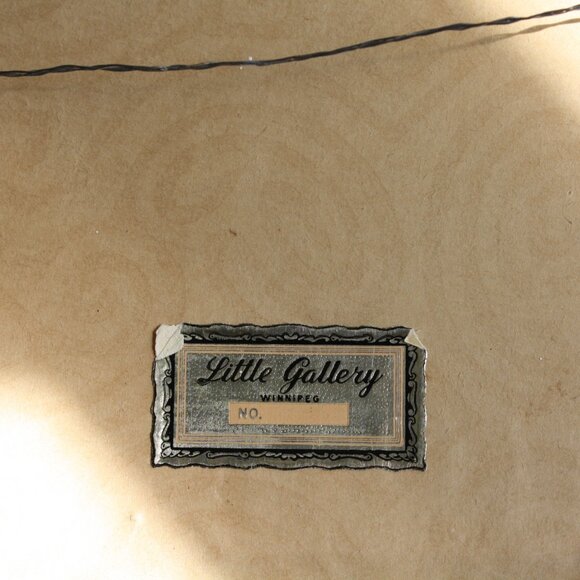 Vintage Art weird Art Odd Art Gallery wall 1960s girl with dog art - Picture 5 of 5